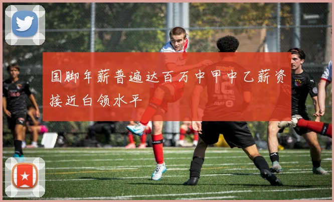 国脚年薪普遍达百万中甲中乙薪资接近白领水平